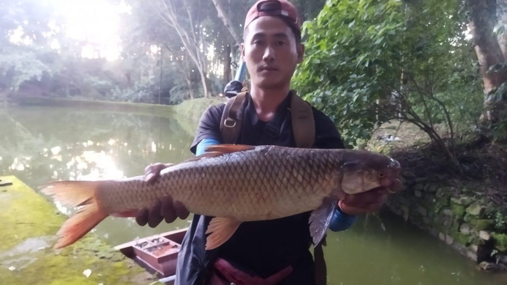 Sentinok, winner of the Süngkotenem Angling Festival 2022 Biggest Catch Competition.